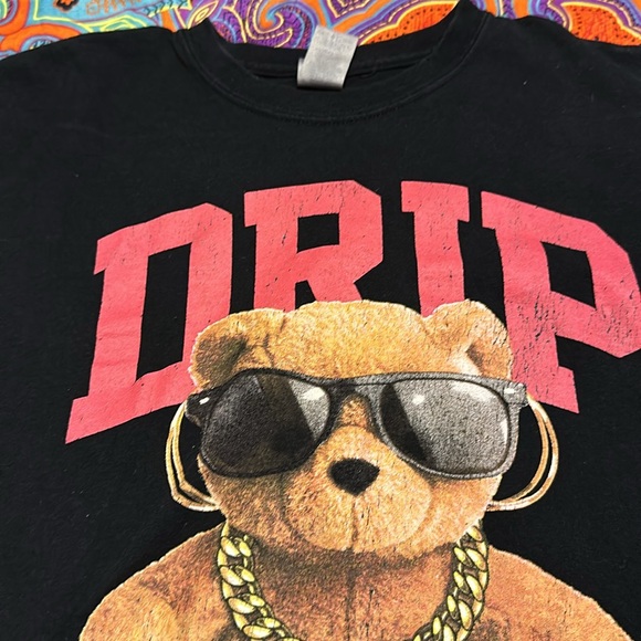 Black Graphic Tee (DRIP) - Picture 4 of 5
